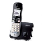 telefono inalambrico color blanco marca panasonic