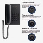 telefono basico alambrico panasonic ngo